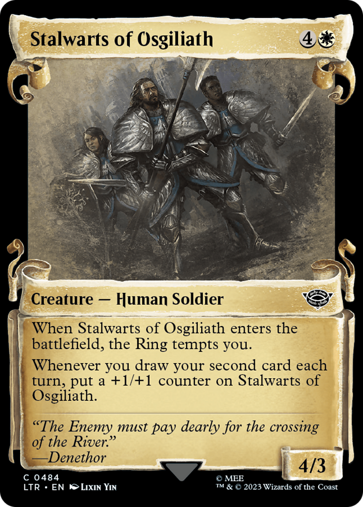 Stalwarts of Osgiliath [The Lord of the Rings: Tales of Middle-Earth Showcase Scrolls] - Evolution TCG