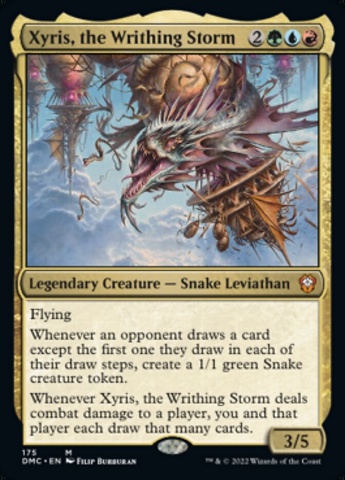 Xyris, the Writhing Storm [Dominaria United Commander] - Evolution TCG