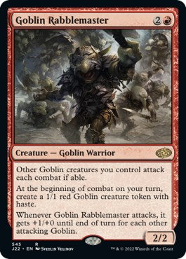 Goblin Rabblemaster [Jumpstart 2022] - Evolution TCG