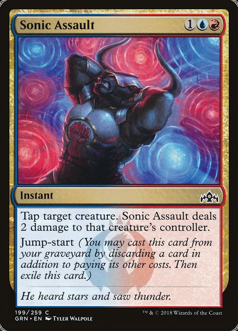 Sonic Assault [Guilds of Ravnica] - Evolution TCG