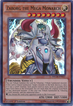 Zaborg the Mega Monarch [NECH-EN037] Ultra Rare - Evolution TCG