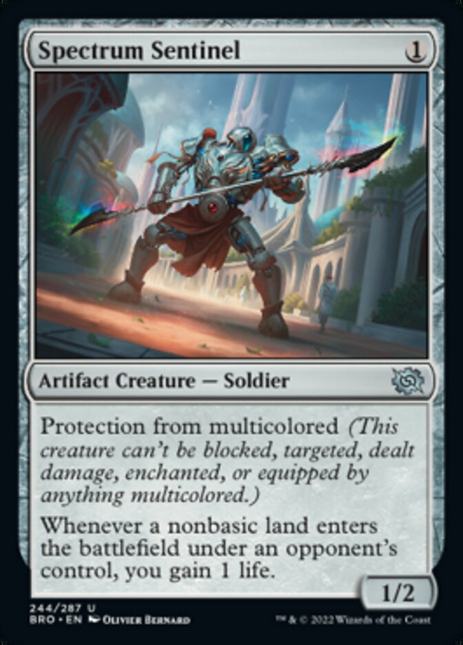 Spectrum Sentinel [The Brothers' War] - Evolution TCG