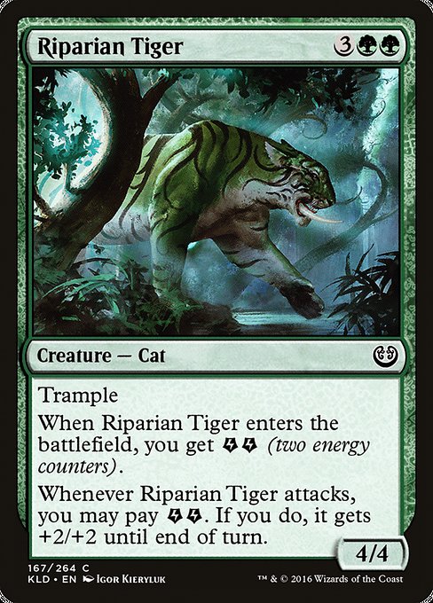 Riparian Tiger [Kaladesh] - Evolution TCG