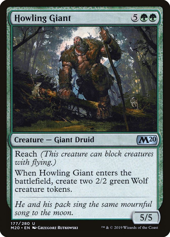 Howling Giant [Core Set 2020] - Evolution TCG