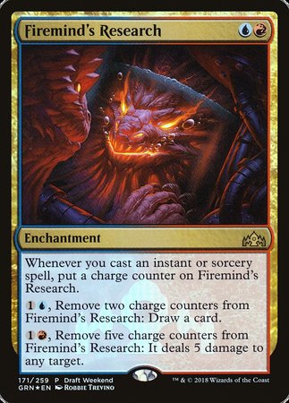 Firemind's Research [Guilds of Ravnica Promos] - Evolution TCG