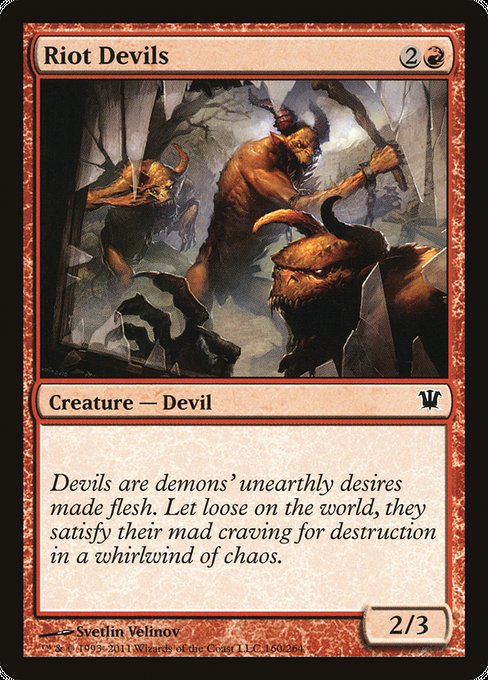 Riot Devils [Innistrad] - Evolution TCG