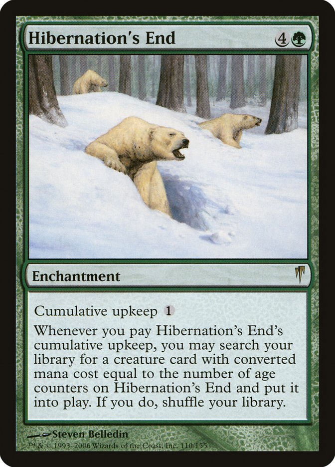 Hibernation's End [Coldsnap] - Evolution TCG