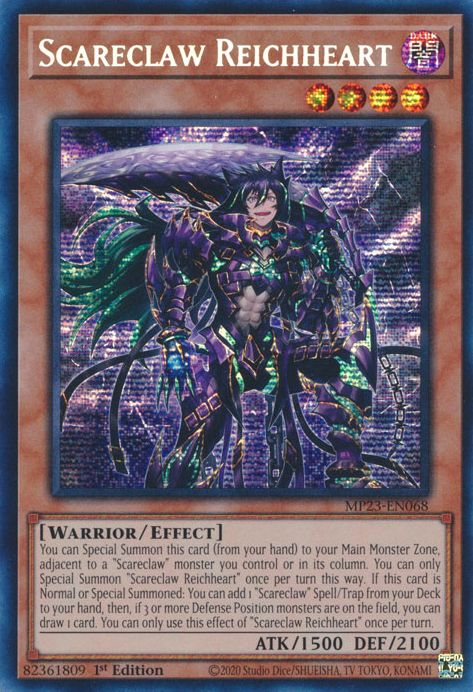 Scareclaw Reichheart [MP23-EN068] Prismatic Secret Rare - Evolution TCG