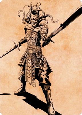 Zevlor, Elturel Exile Art Card (78) [Commander Legends: Battle for Baldur's Gate Art Series] - Evolution TCG