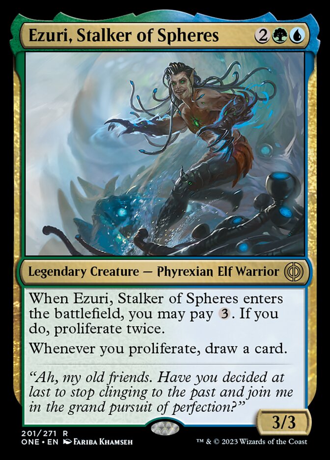 Ezuri, Stalker of Spheres [Phyrexia: All Will Be One] - Evolution TCG