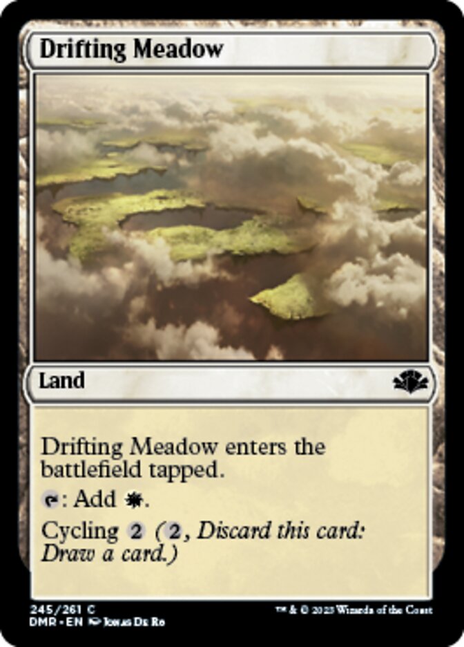 Drifting Meadow [Dominaria Remastered] - Evolution TCG