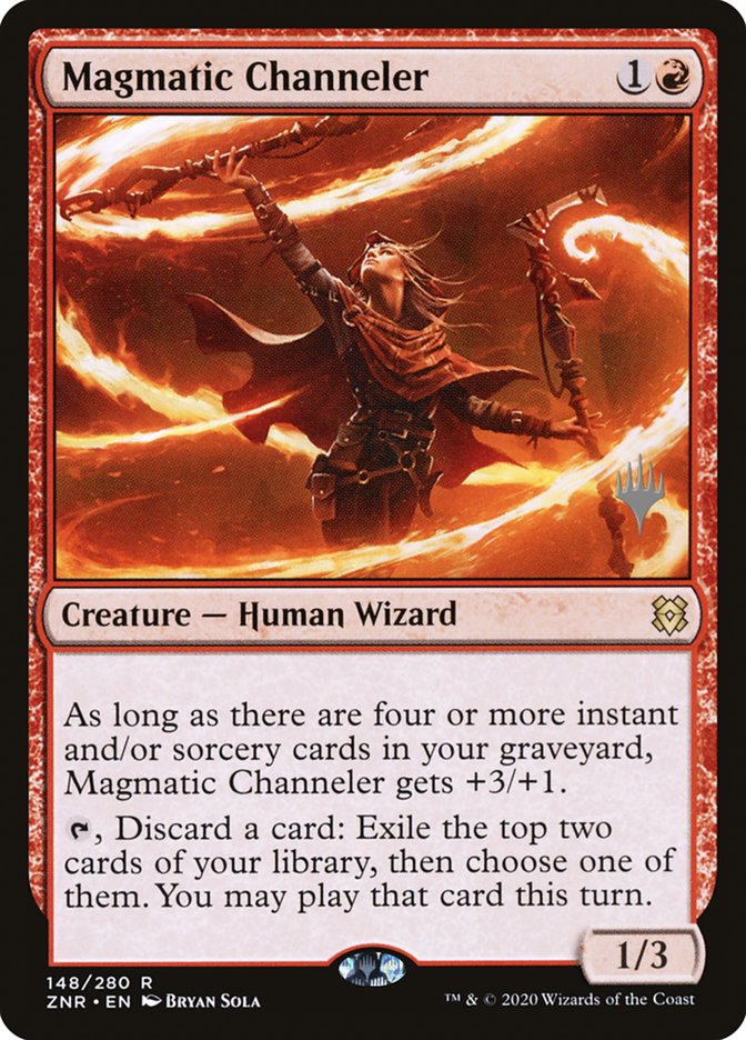 Magmatic Channeler (Promo Pack) [Zendikar Rising Promos] - Evolution TCG