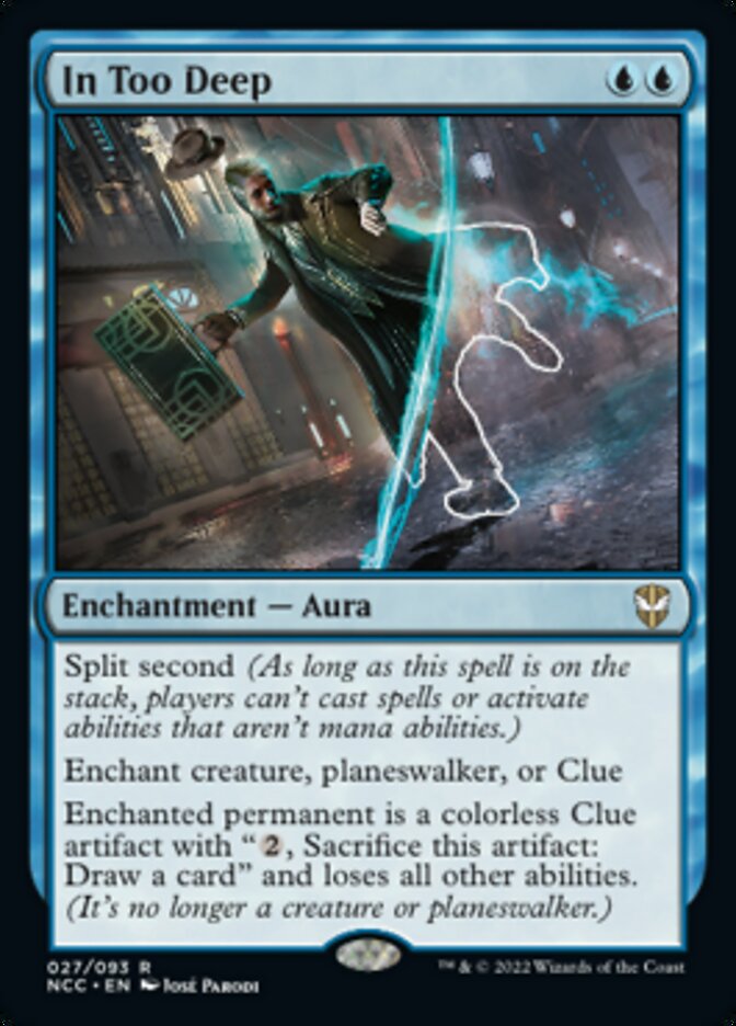 In Too Deep [Streets of New Capenna Commander] - Evolution TCG