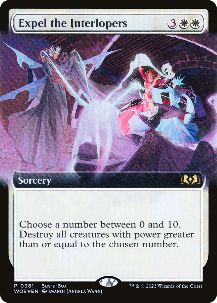 Expel the Interlopers (Buy-A-Box) [Wilds of Eldraine Promos] - Evolution TCG