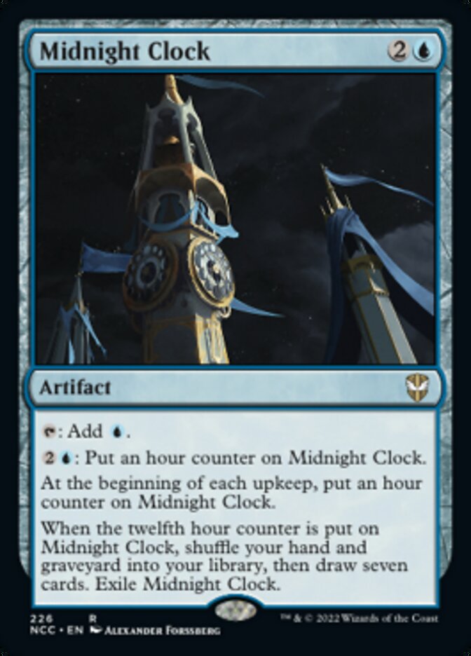 Midnight Clock [Streets of New Capenna Commander] - Evolution TCG