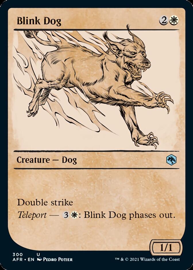 Blink Dog (Showcase) [Dungeons & Dragons: Adventures in the Forgotten Realms] - Evolution TCG