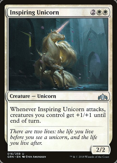 Inspiring Unicorn [Guilds of Ravnica] - Evolution TCG