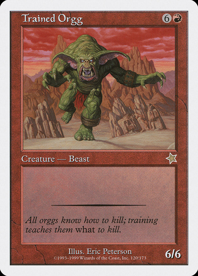 Trained Orgg [Starter 1999] - Evolution TCG