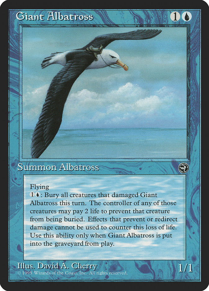 Giant Albatross (Empty Ocean) [Homelands] - Evolution TCG