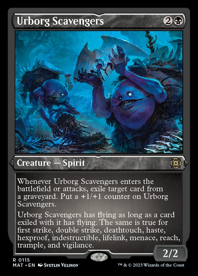 Urborg Scavengers (Foil Etched) [March of the Machine: The Aftermath] - Evolution TCG