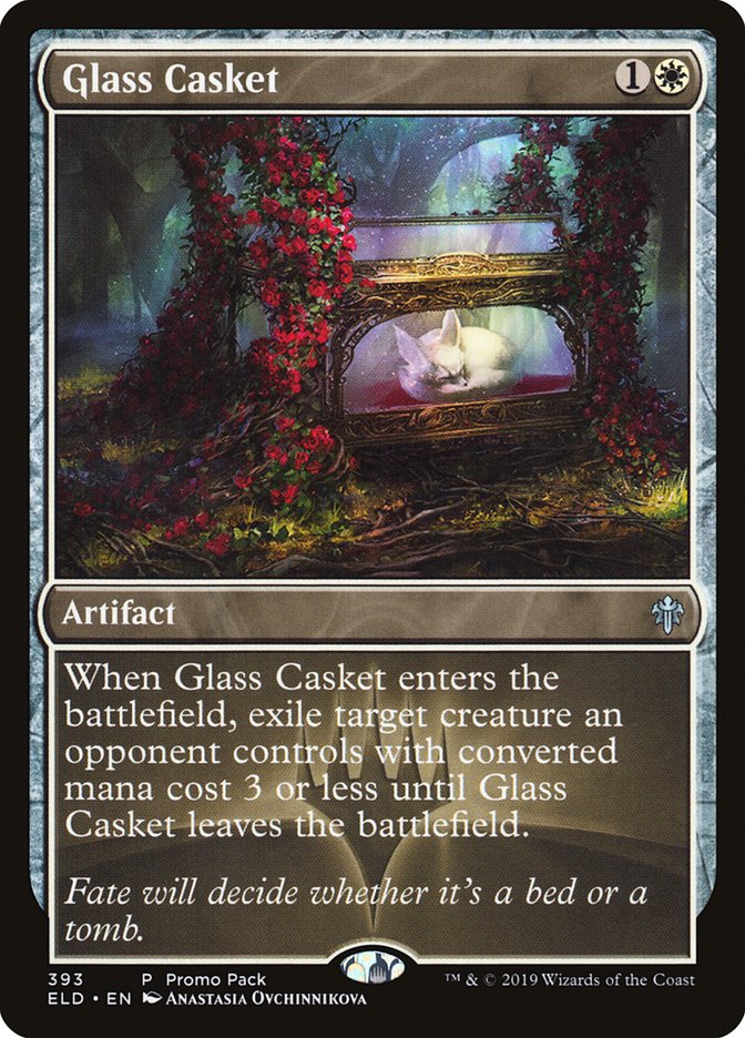 Glass Casket (Promo Pack) [Throne of Eldraine Promos] - Evolution TCG