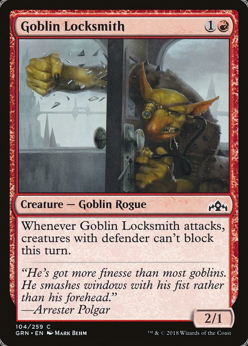 Goblin Locksmith [Guilds of Ravnica] - Evolution TCG