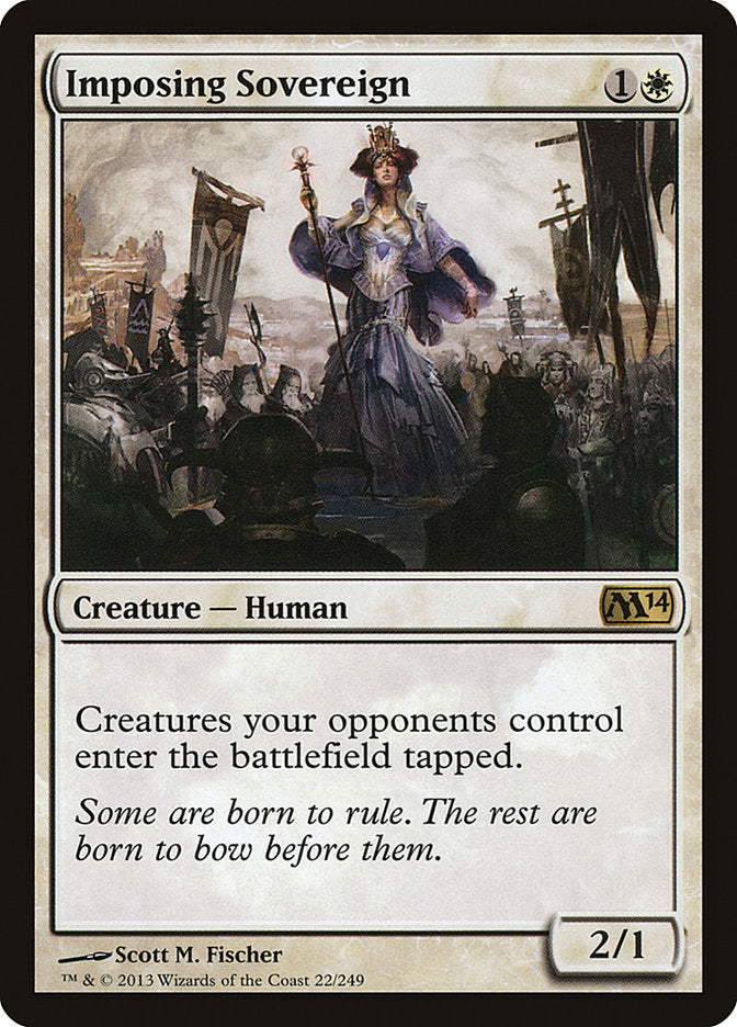 Imposing Sovereign [Magic 2014] - Evolution TCG