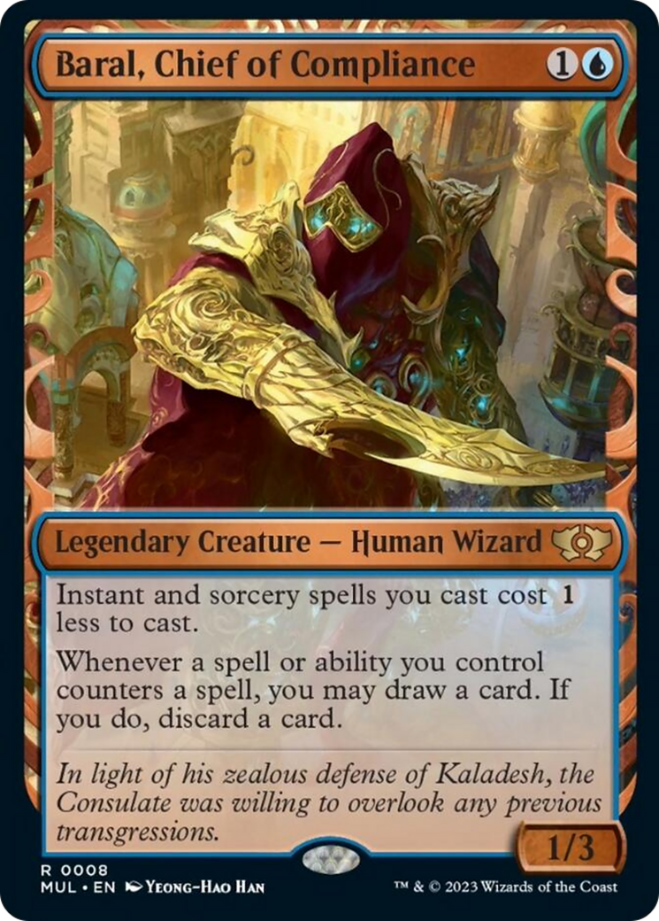 Baral, Chief of Compliance [Multiverse Legends] - Evolution TCG