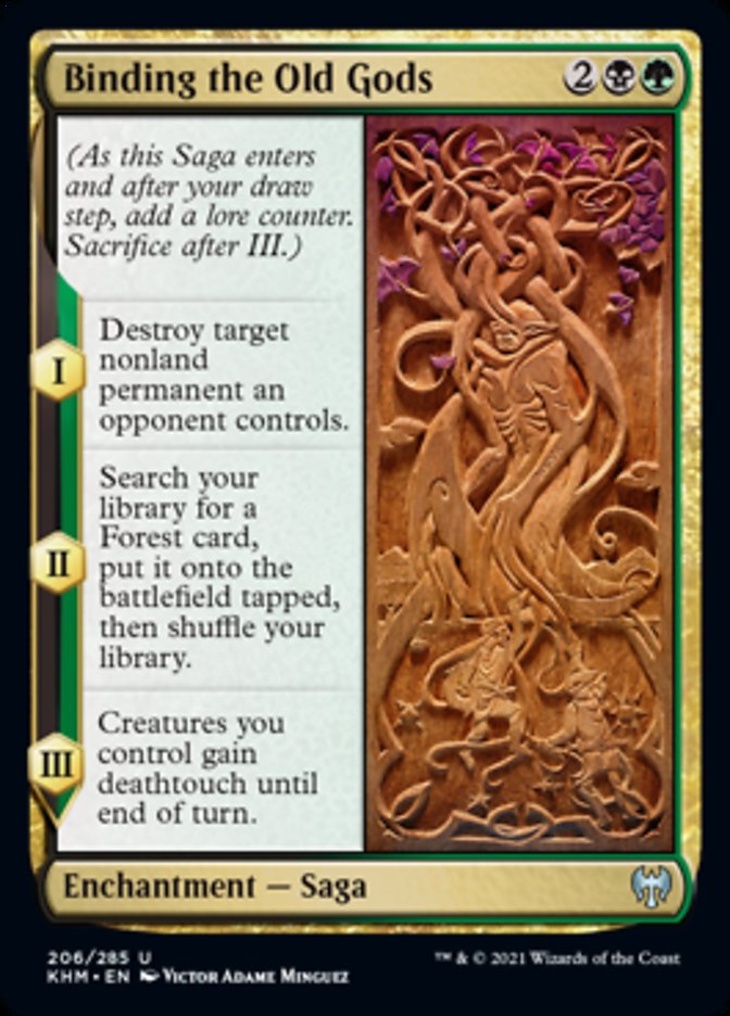 Binding the Old Gods [Kaldheim] - Evolution TCG