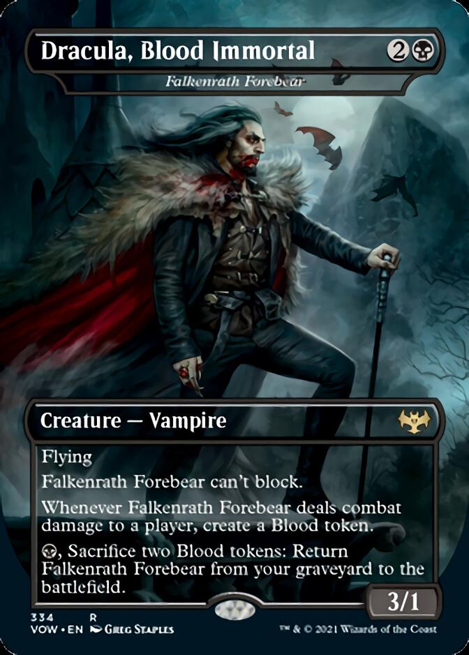Falkenrath Forebear - Dracula, Blood Immortal [Innistrad: Crimson Vow] - Evolution TCG