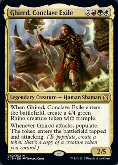 Ghired, Conclave Exile [Commander 2019] - Evolution TCG