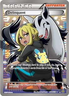 Delinquent (98b/122) (Full Art) (Alternate Art Promo) [XY: BREAKpoint] - Evolution TCG