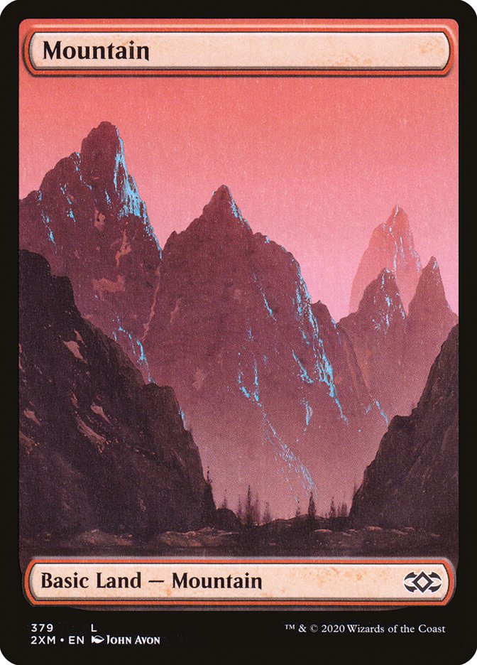 Mountain (379) [Double Masters] - Evolution TCG