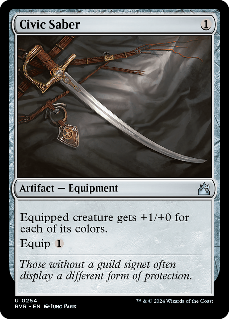 Civic Saber [Ravnica Remastered] - Evolution TCG