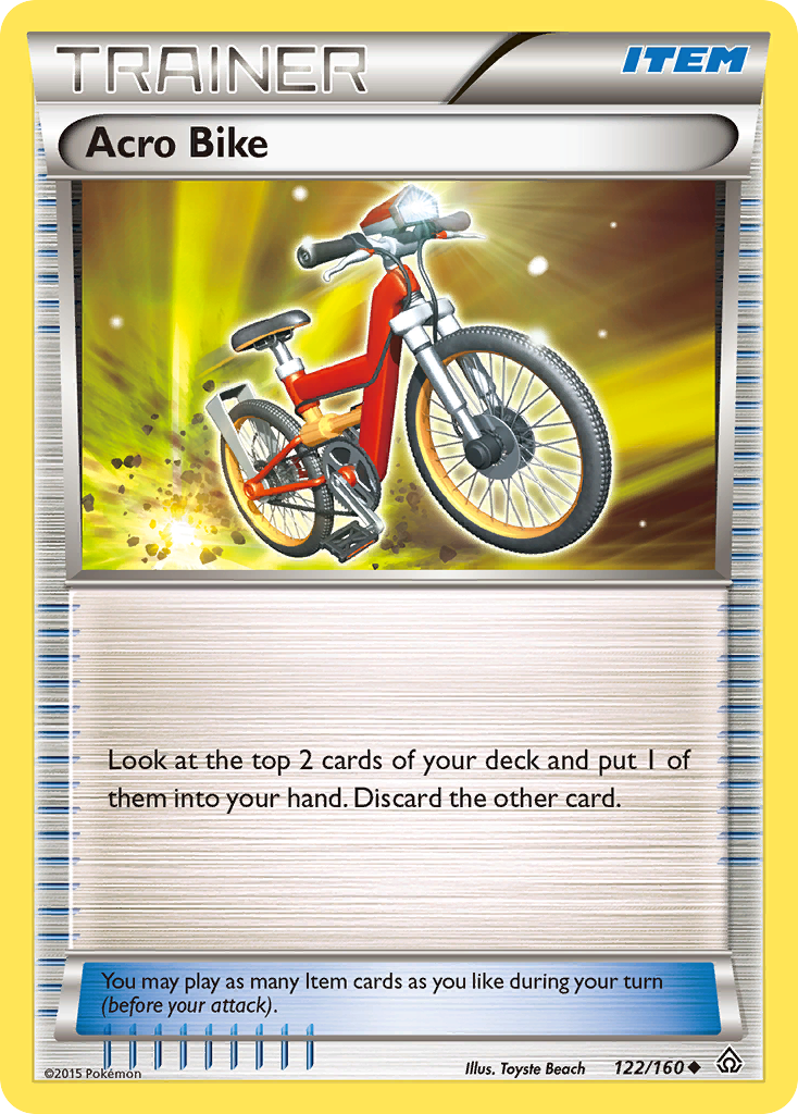 Acro Bike (122/160) [XY: Primal Clash] - Evolution TCG