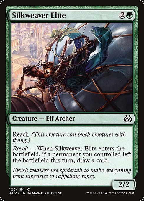 Silkweaver Elite [Aether Revolt] - Evolution TCG