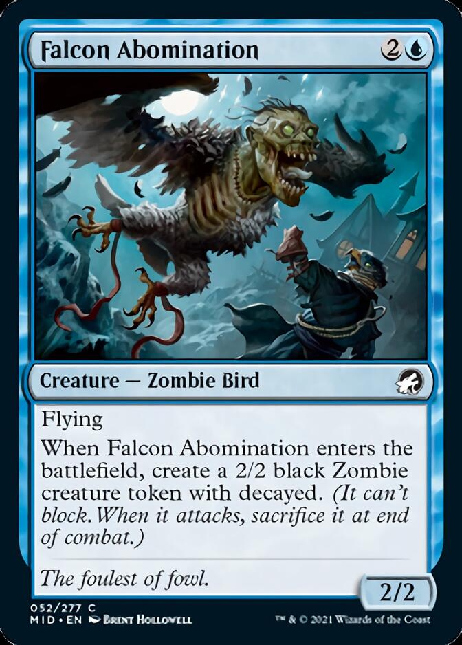 Falcon Abomination [Innistrad: Midnight Hunt] - Evolution TCG