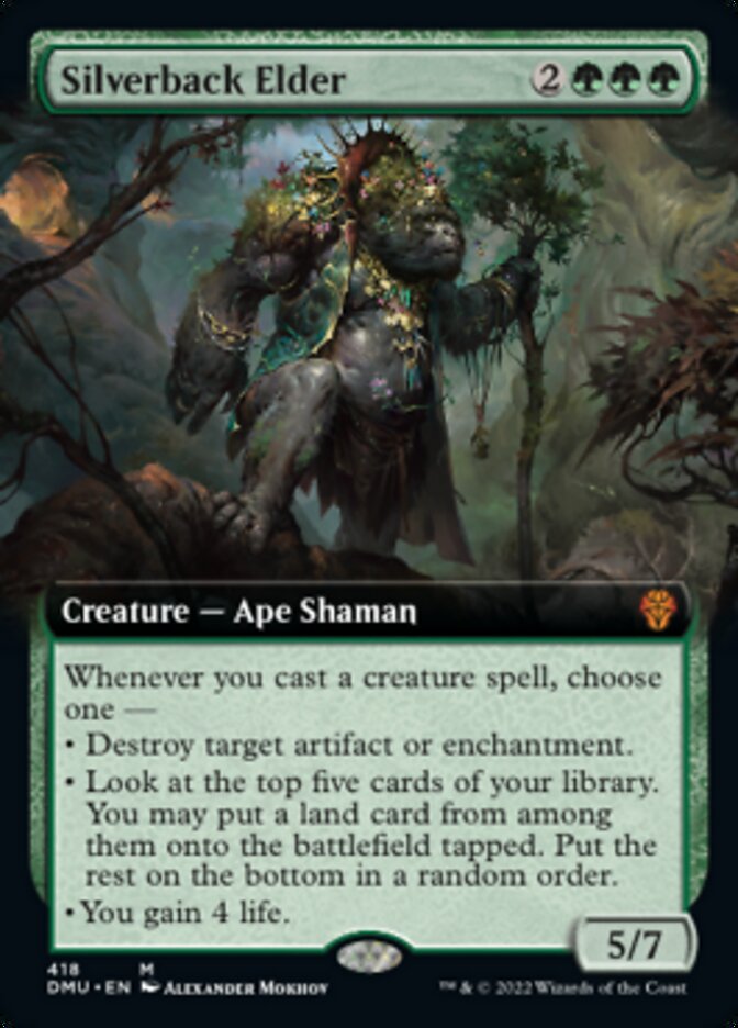 Silverback Elder (Extended Art) [Dominaria United] - Evolution TCG