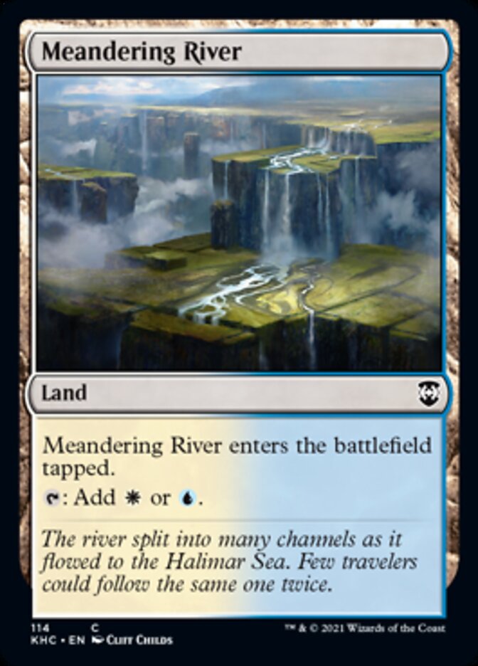 Meandering River [Kaldheim Commander] - Evolution TCG
