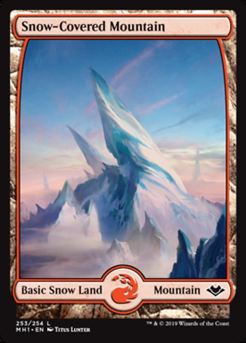 Snow-Covered Mountain [Modern Horizons] - Evolution TCG