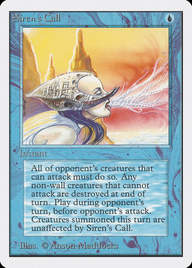 Siren's Call [Unlimited Edition] - Evolution TCG | Evolution TCG