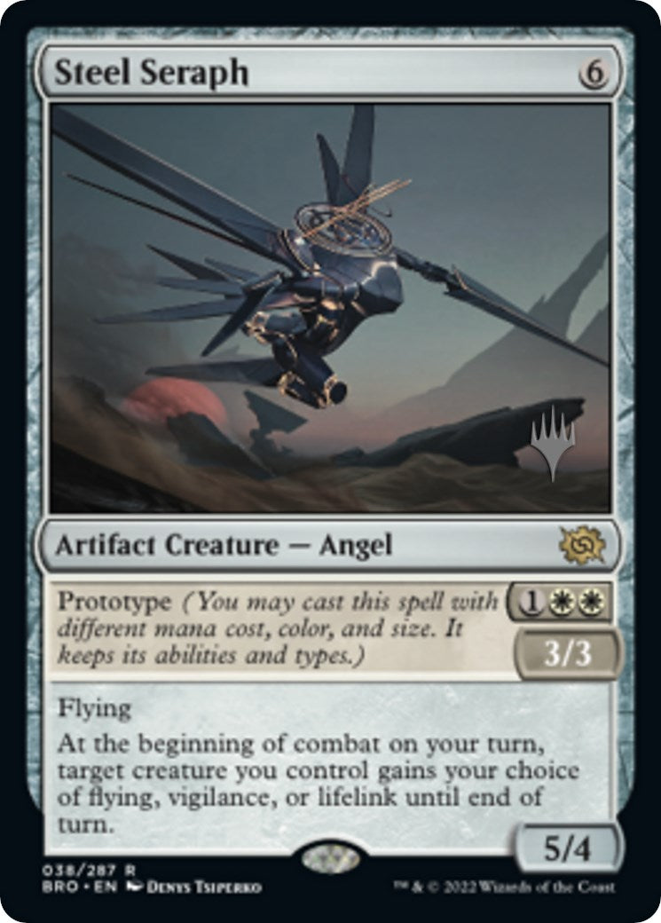 Steel Seraph (Promo Pack) [The Brothers' War Promos] - Evolution TCG