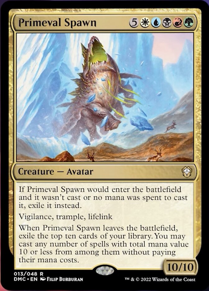 Primeval Spawn [Dominaria United Commander] - Evolution TCG