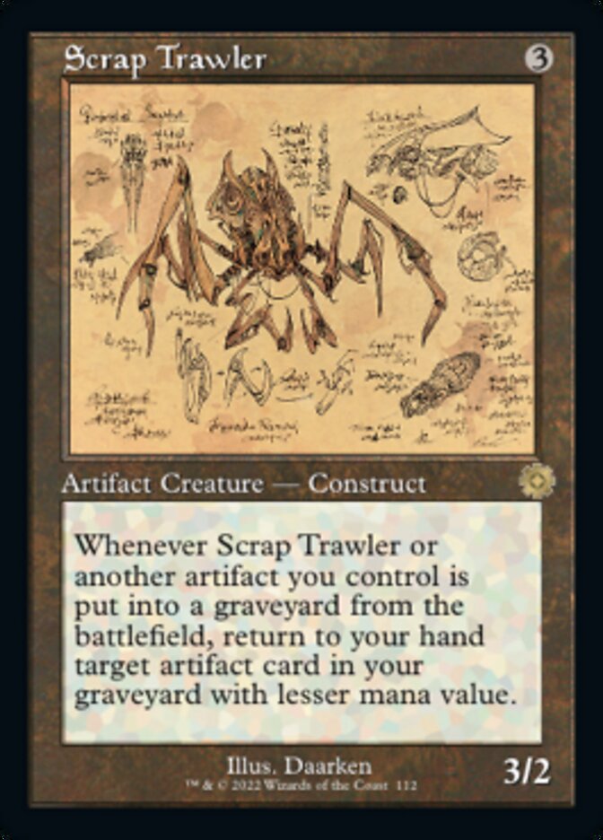 Scrap Trawler (Retro Schematic) [The Brothers' War Retro Artifacts] - Evolution TCG