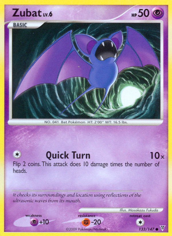 Zubat (133/147) [Platinum: Supreme Victors] - Evolution TCG