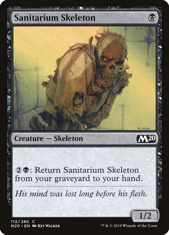 Sanitarium Skeleton [Core Set 2020] - Evolution TCG