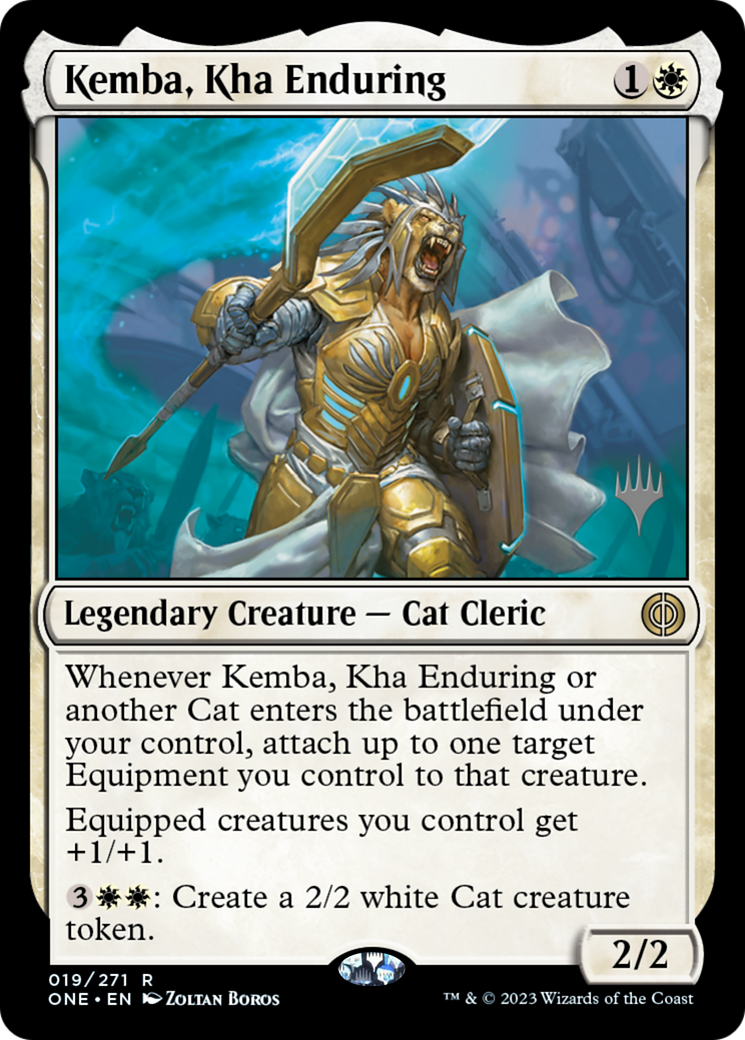 Kemba, Kha Enduring (Promo Pack) [Phyrexia: All Will Be One Promos] - Evolution TCG