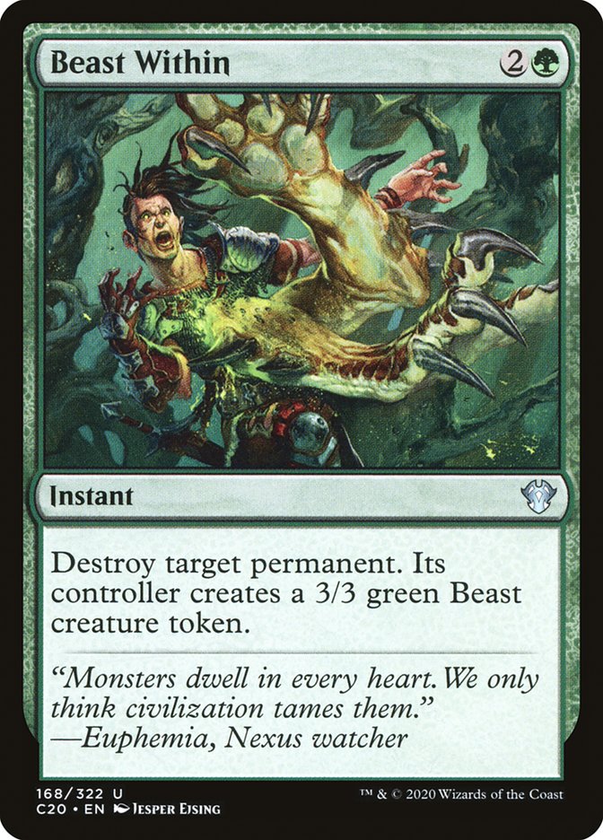 Beast Within [Commander 2020] - Evolution TCG