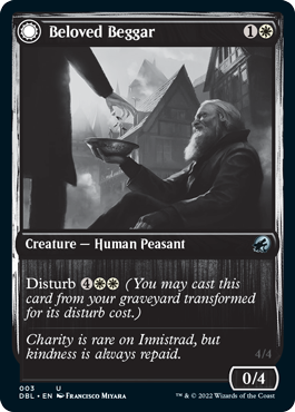 Beloved Beggar // Generous Soul [Innistrad: Double Feature] - Evolution TCG