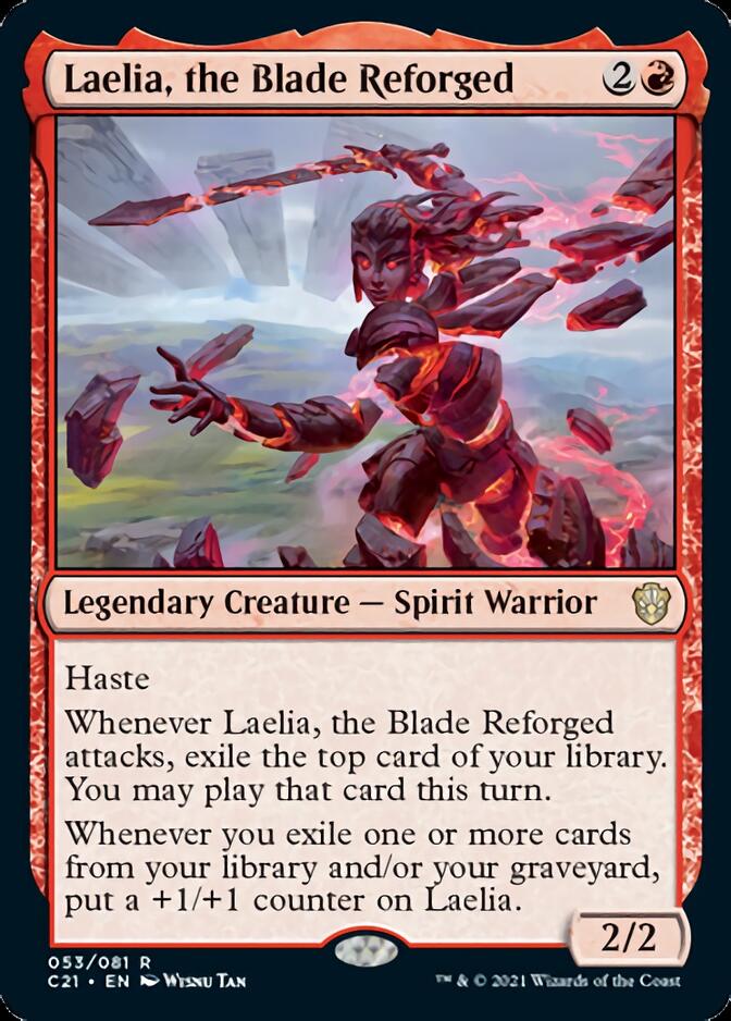 Laelia, the Blade Reforged [Commander 2021] - Evolution TCG